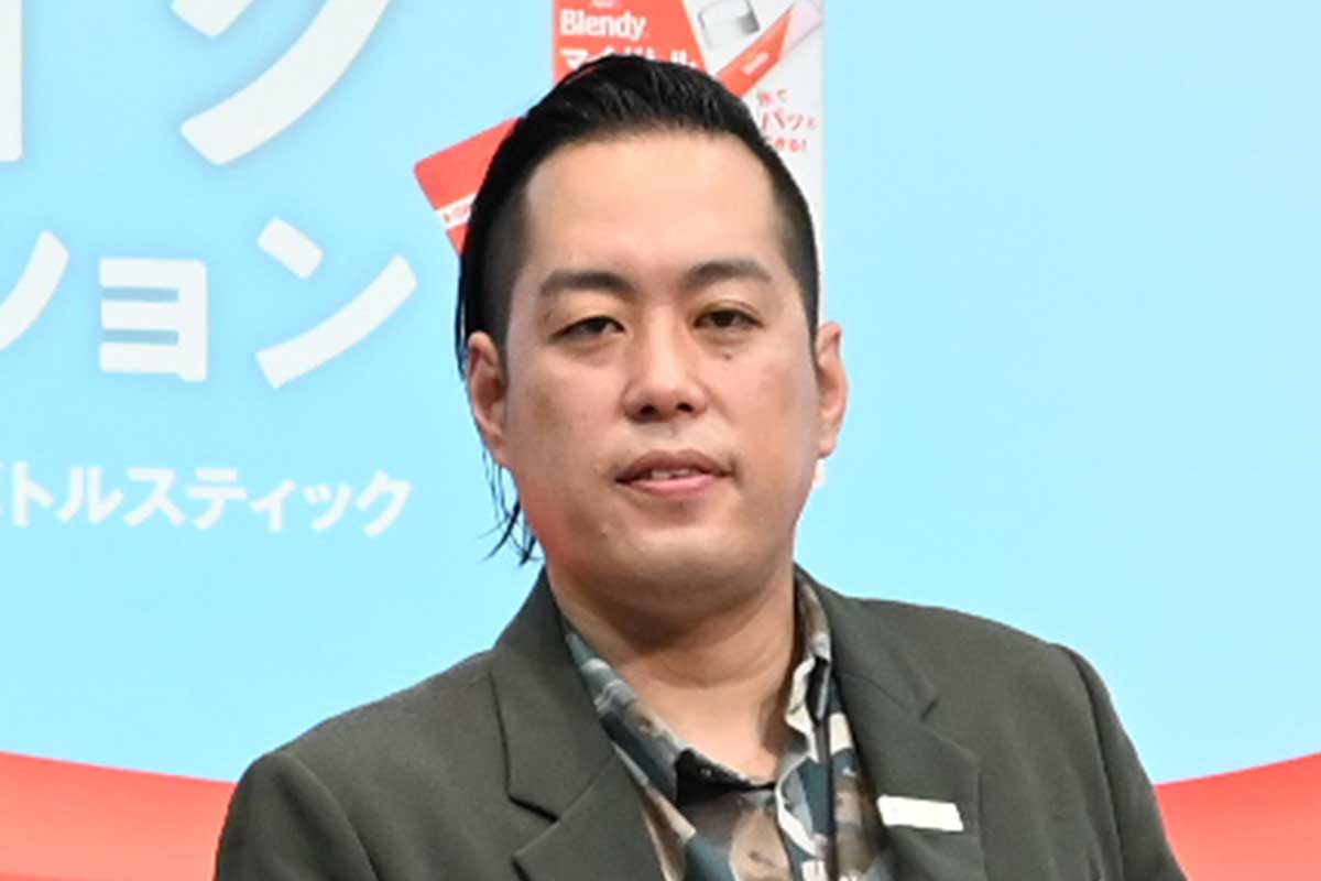 イベントに登壇したエバースの町田和樹【写真:ENCOUNT編集部】