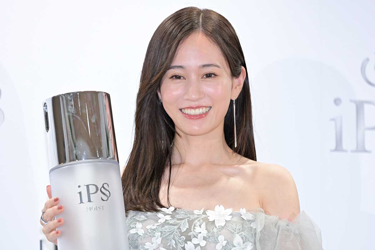 発表会に登壇した前田敦子【写真:ENCOUNT編集部】