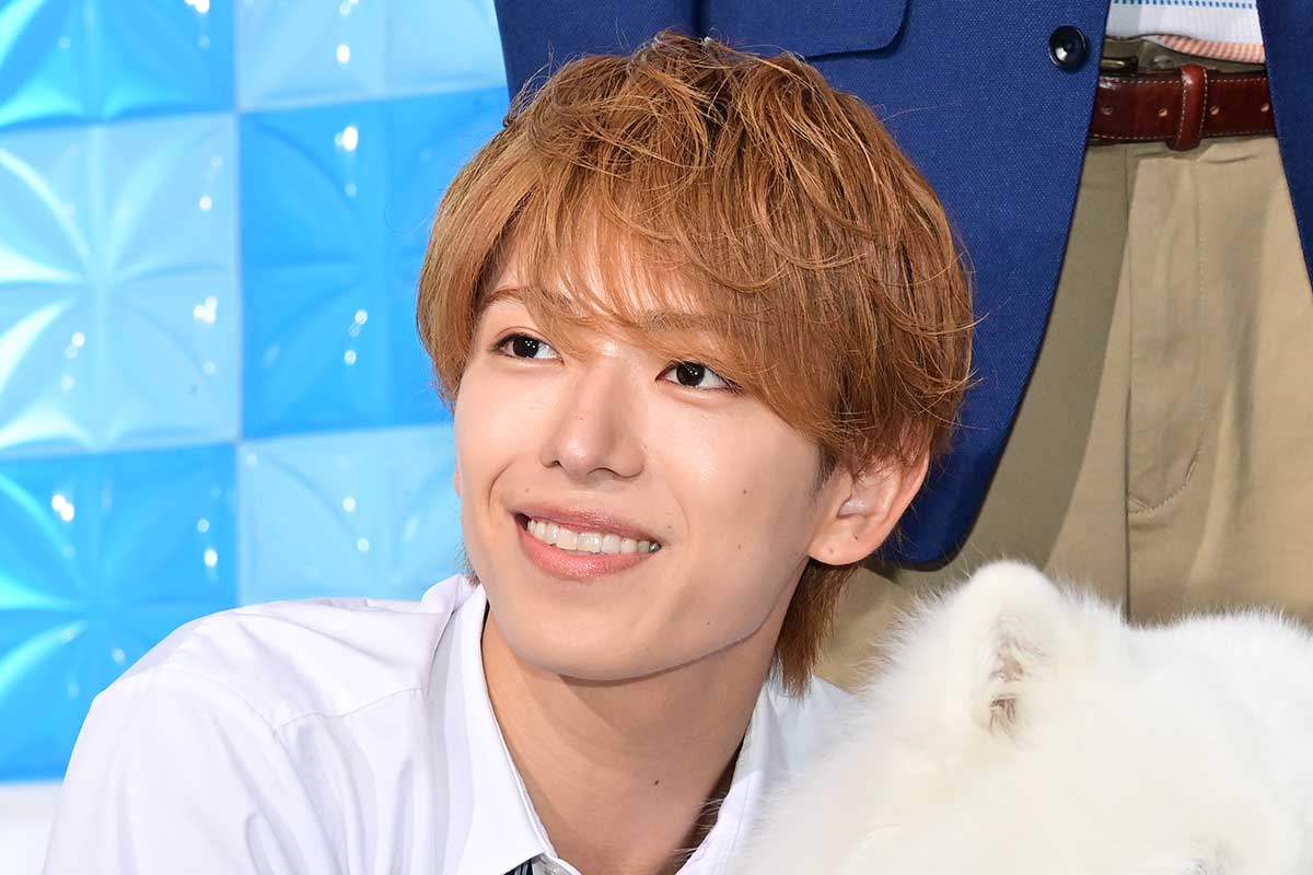 制作発表記者会見に出席したACEesの深田竜生【写真:ENCOUNT編集部】