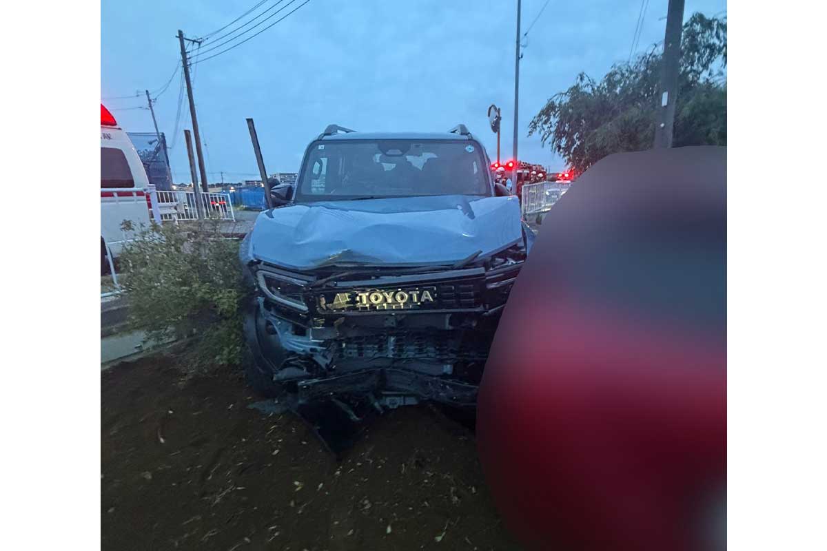 待ちわびた「ランドクルーザーFJ」が納車5分で…【写真:本人提供】