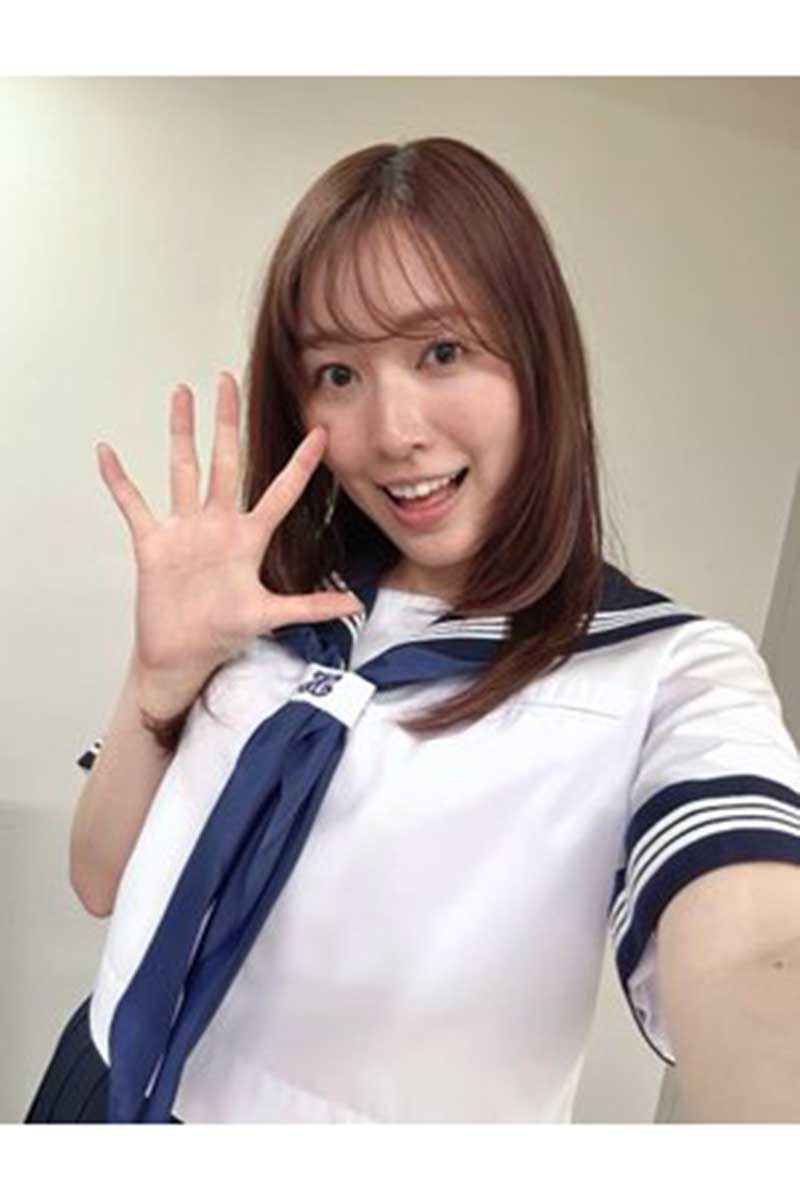 松井珠理奈【写真:X(@JURINA38G)より】