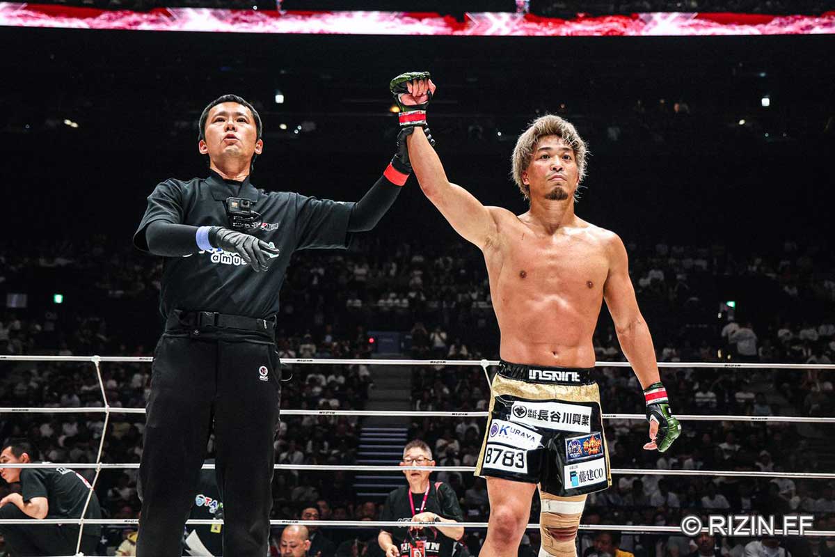 5月に約2年ぶりの勝利をあげた【写真:(C)RIZIN FF】