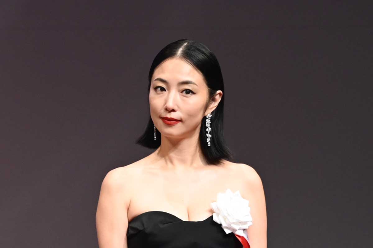 イベントに登壇したMEGUMI【写真：ENCOUNT編集部】