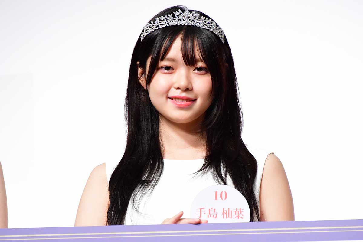 グランプリを受賞した手島柚葉さん【写真:ENCOUNT編集部】