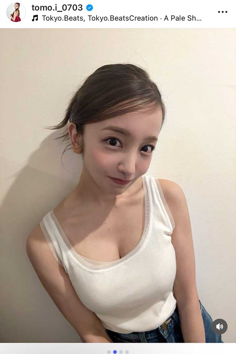 板野友美の実際の投稿【写真：インスタグラム（＠tomo.i_0703）より】