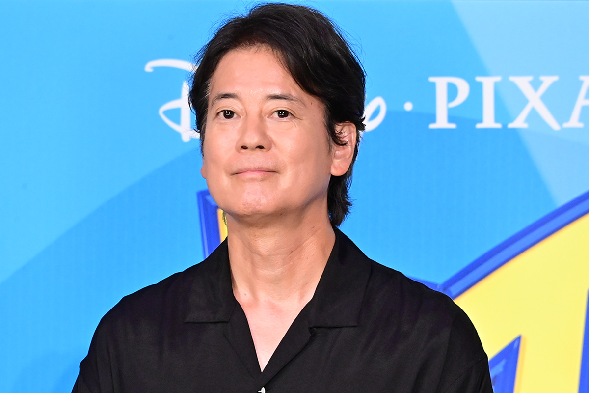 舞台あいさつに登壇した唐沢寿明【写真：ENCOUNT編集部】