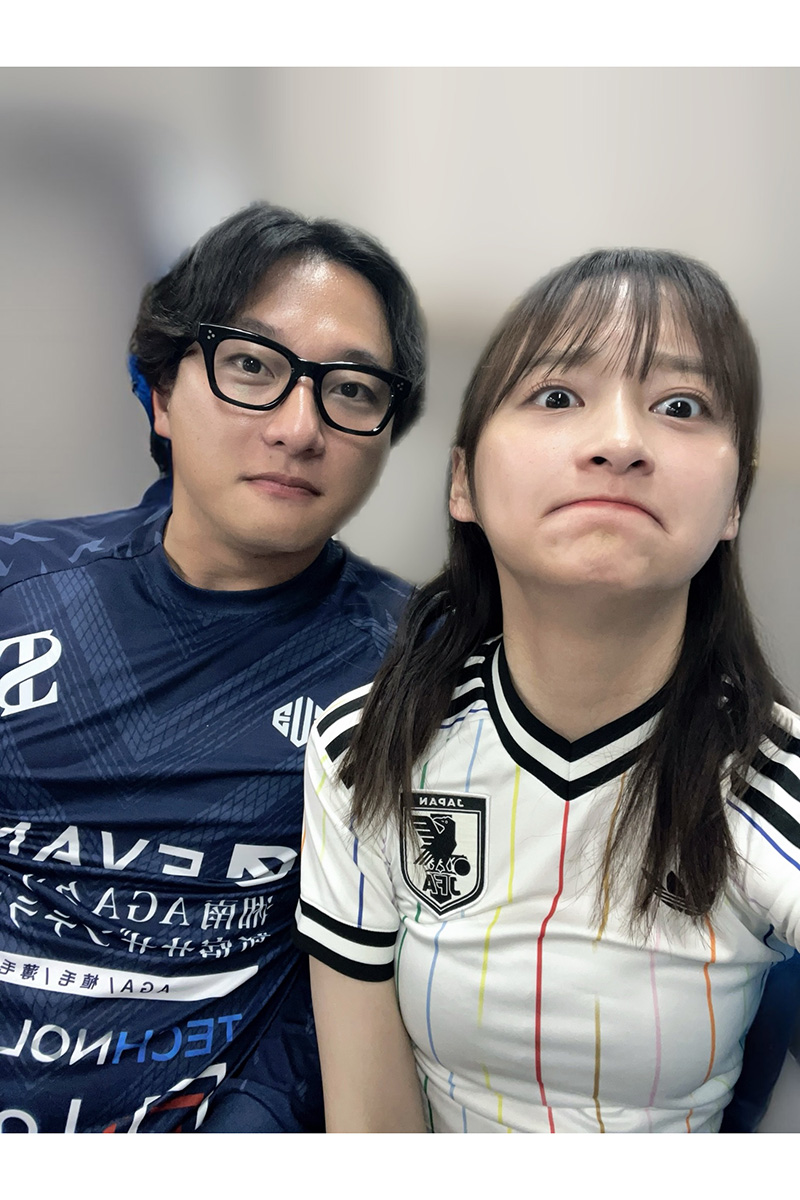 影山優佳と弟の2ショット【写真：X（＠KageyamaStaff）より】