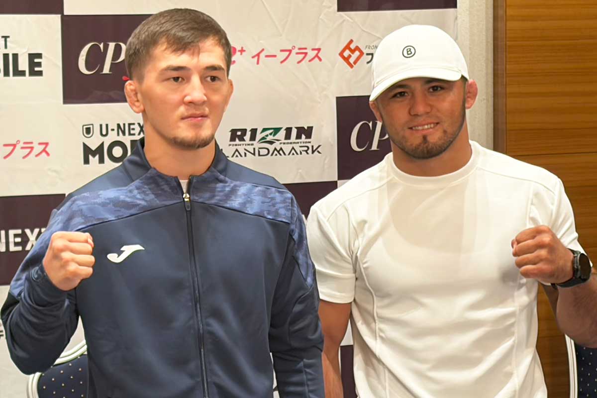 【RIZIN】王者シェイドゥラエフが自信の推薦、22歳キルギス人戦士が豪語　太田忍を「全てにおいて上回っている」