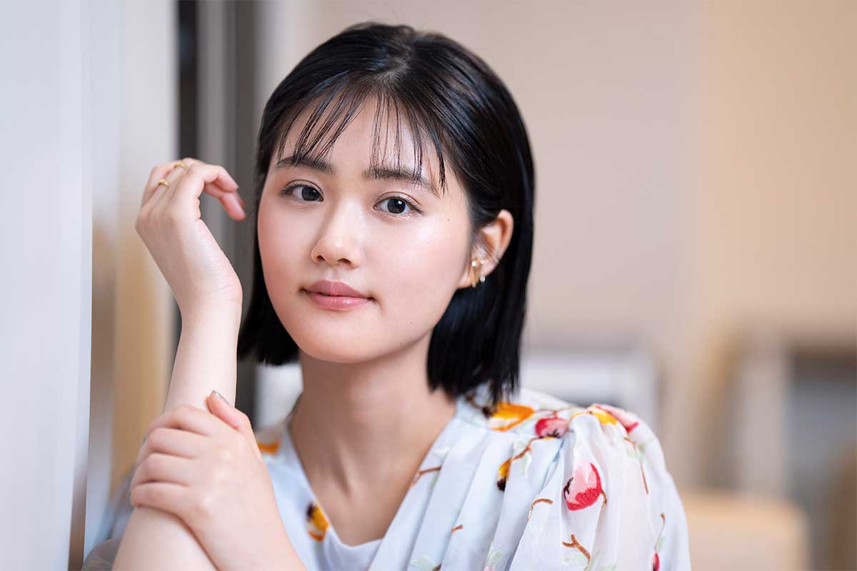 インタビューに応じた原菜乃華【写真：増田美咲】
