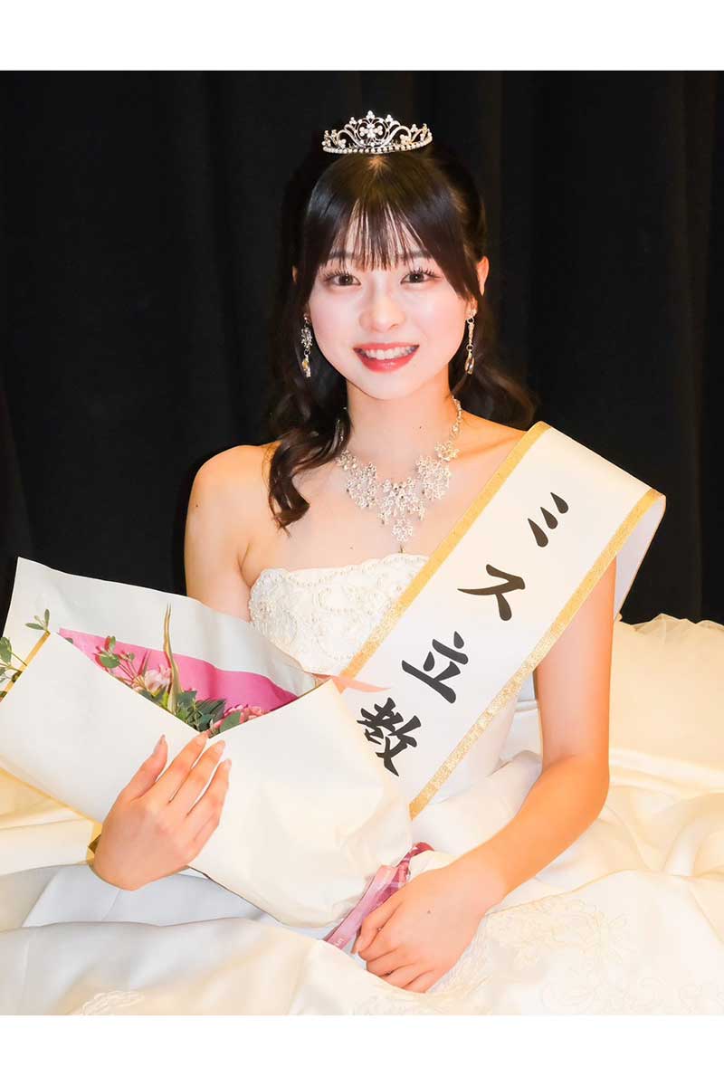 2024ミス立教グランプリに輝いた加納美月アナ【写真：本人提供】