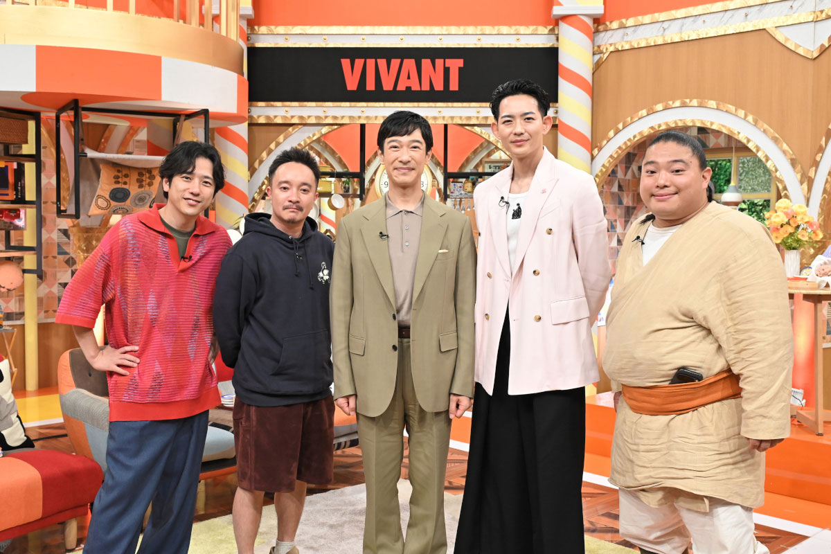 『ニノなのにSP』司会は『VIVANT』主演・堺雅人　M!LKが自転車で激走、河内大和の感動エピソードも