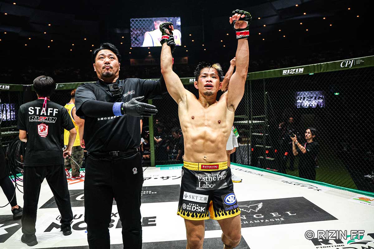 【RIZIN】BDでの敗戦から1か月…“怪物くん”鈴木博昭が大逆転KO　「終わった」の声に痛烈アンサー「いつもありがとうね」