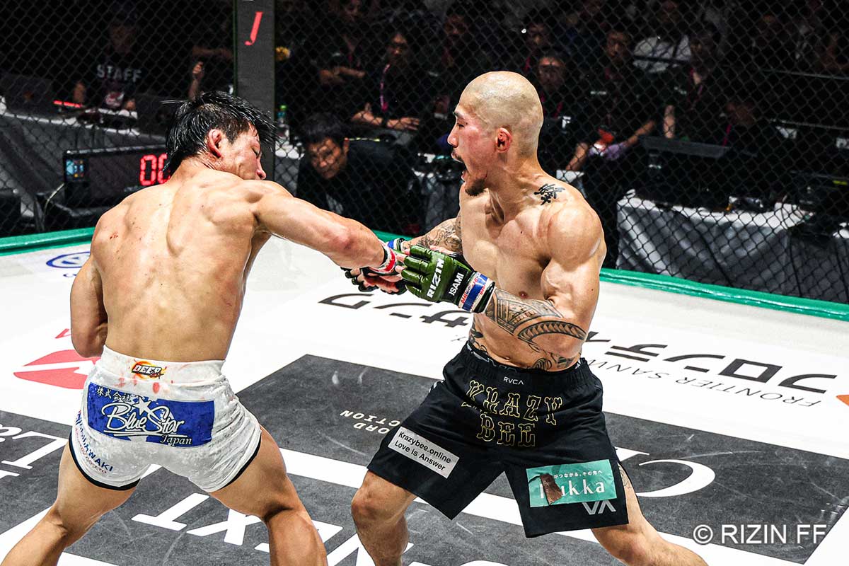 【RIZIN】山本アーセンの「アッパーがKIDみたい！」　ヒロヤ撃破に超満員の観衆沸かす…SNSも興奮「強くなってるよな」