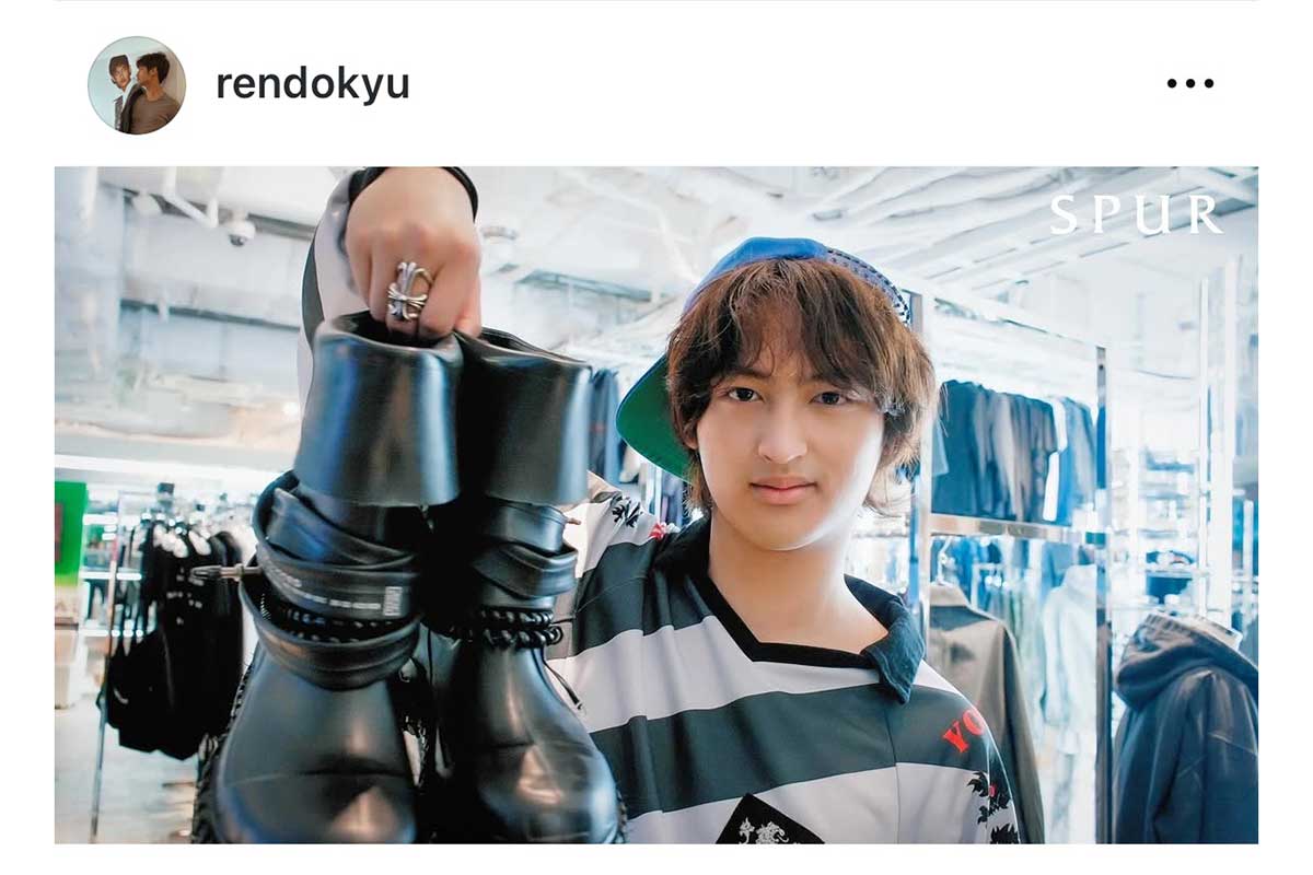道休蓮【写真：インスタグラム（＠rendokyu）より】