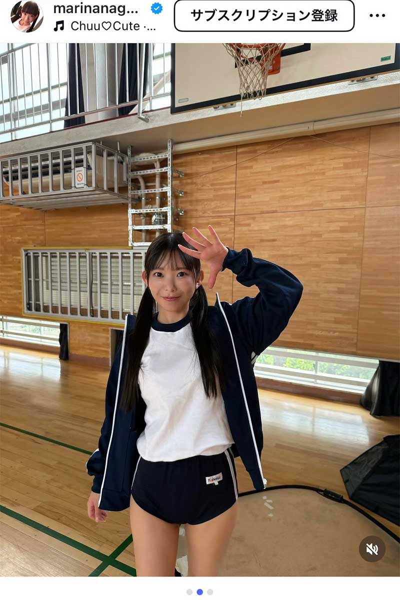 長澤茉里奈の実際の投稿【写真:インスタグラム(@marinanagasawa1008)より】