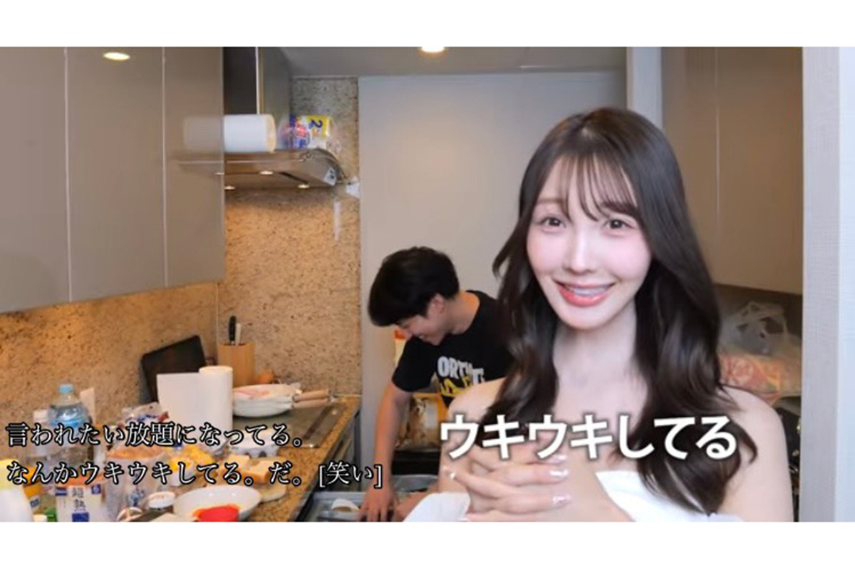 カノックスターの妻・ヨメック【写真：YouTube（@kanockstar）より】