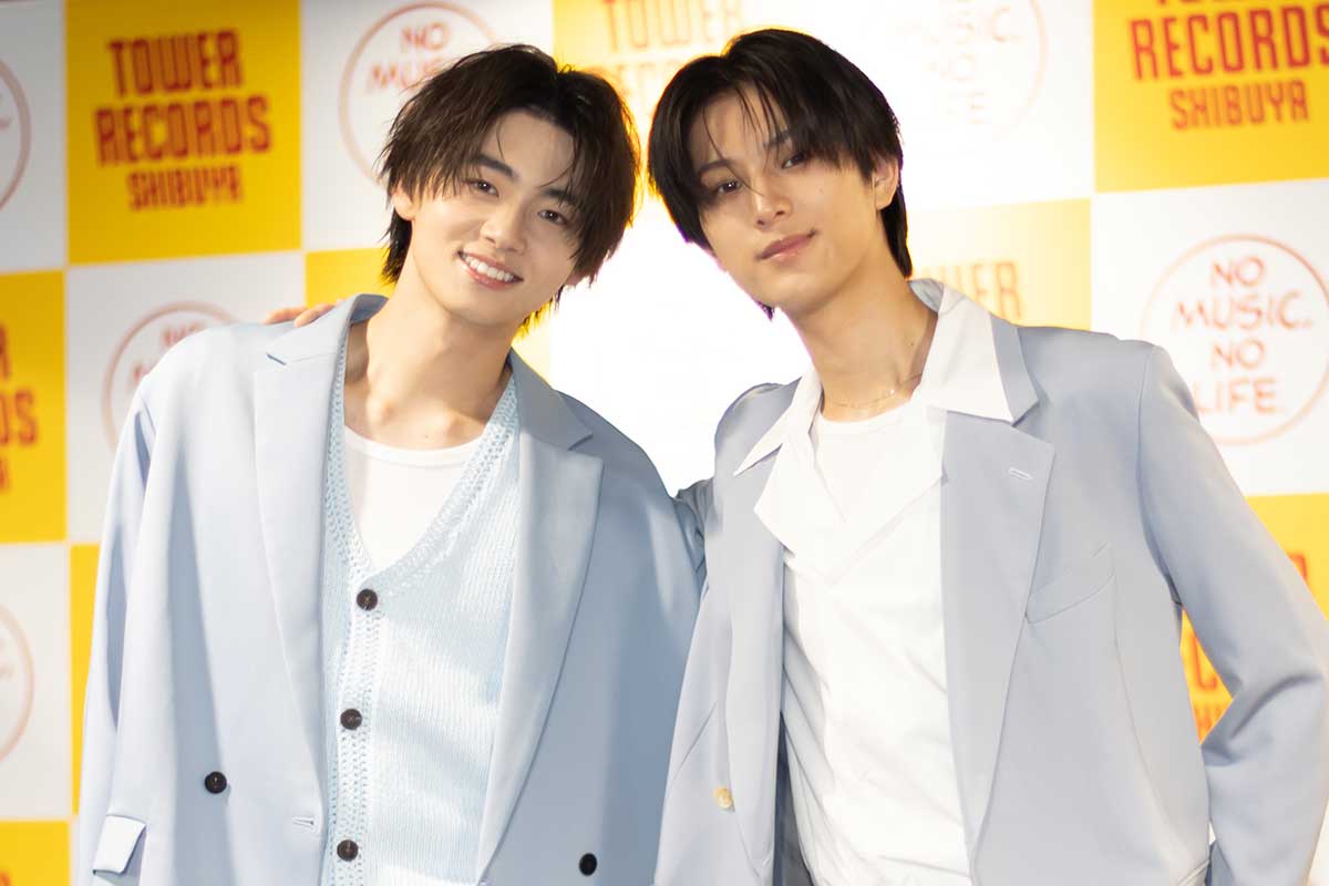 イベントに出席した井内悠陽(左)と阿久根温世【写真:ENCOUNT編集部】