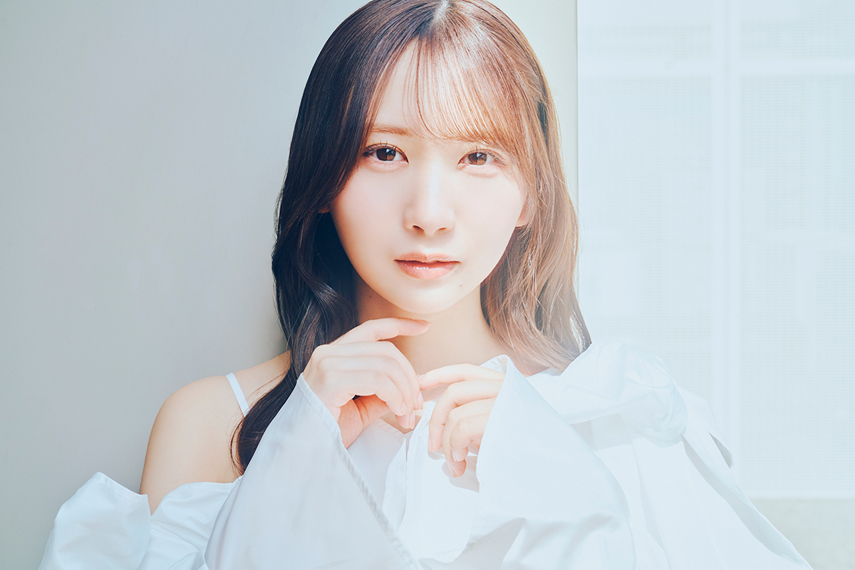 インタビューに応じた日向坂46の藤嶌果歩【写真:高田啓矢】