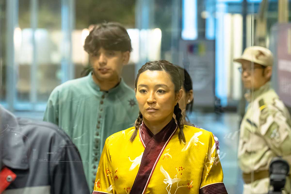 角田夏実が『VIVANT』第11話に出演した【写真：(C)TBS】