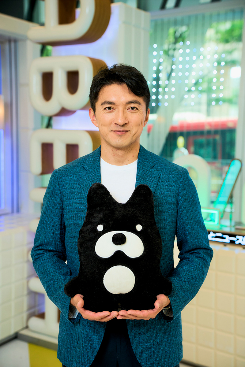 テレビ朝日・小松靖アナウンサー【写真：(C)AbemaTV,Inc.】