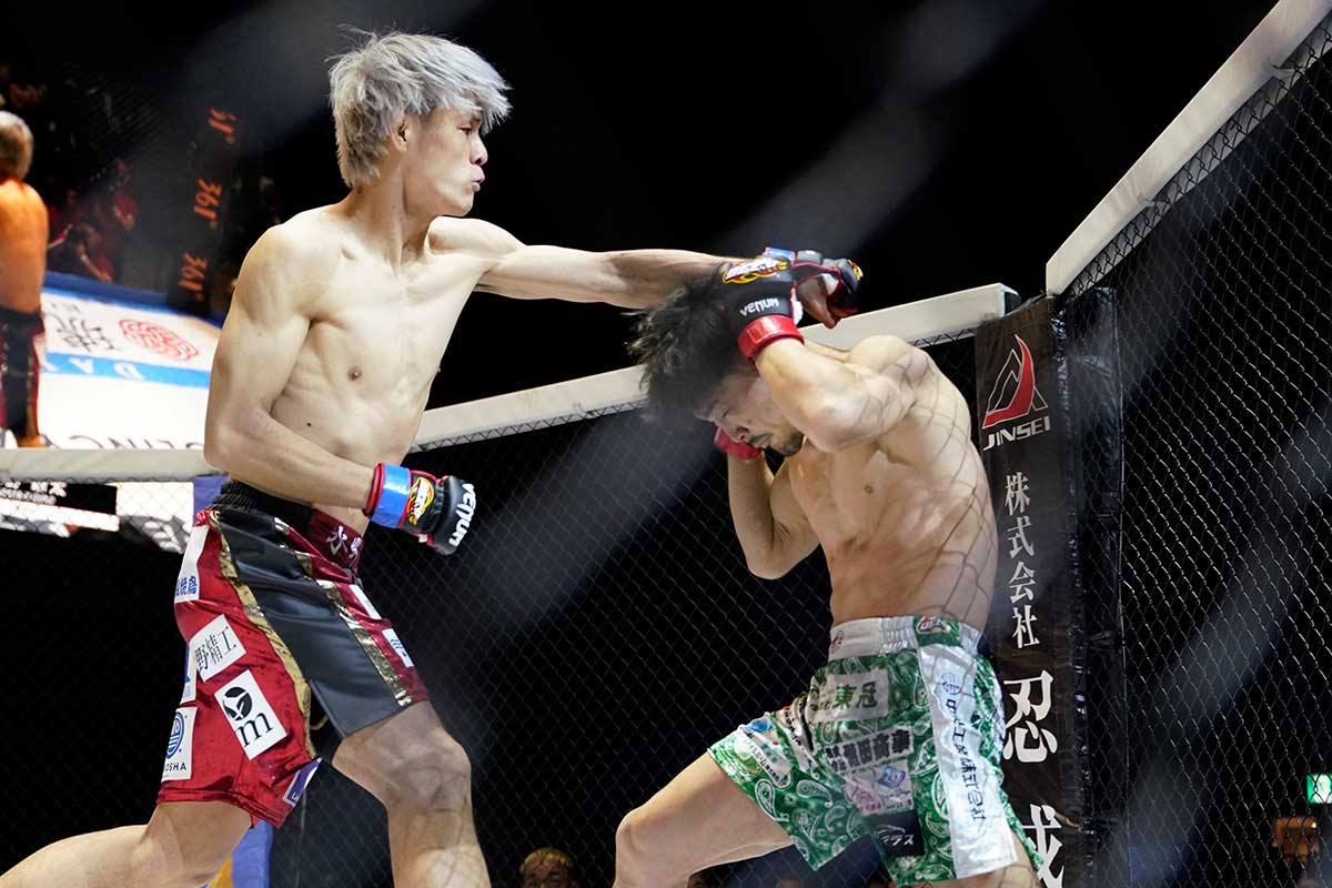 5月に元RIZIN王者・牛久絢太郎に勝利【写真：(C)DEEP事務局】