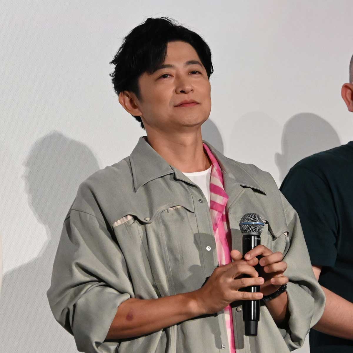 舞台あいさつに登壇した下野紘【写真:ENCOUNT編集部】