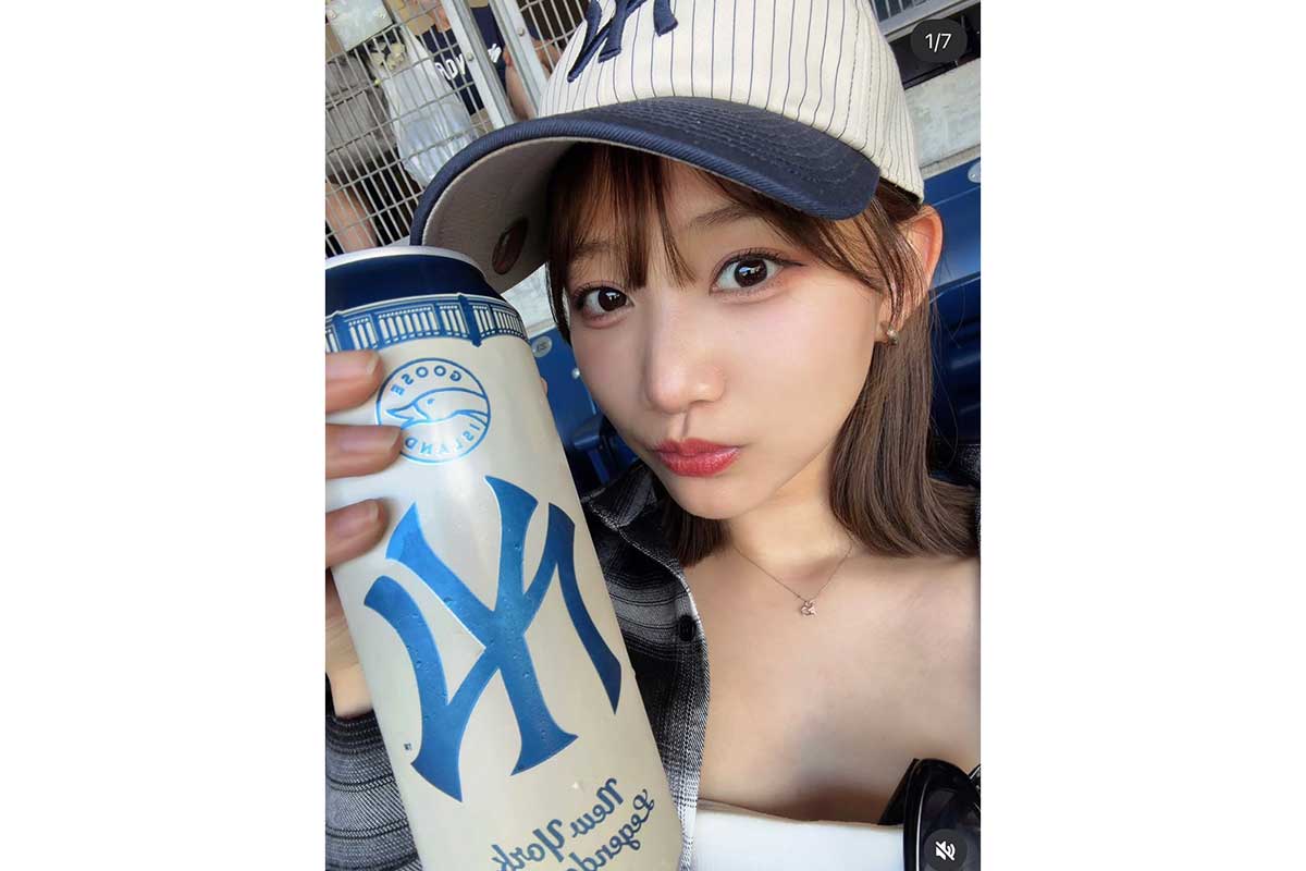 「セレブ！」167cmグラドル保﨑麗、W杯→メジャーリーグ現地観戦　「最強に美しい」「こんなベッピンさんが」ファン驚き