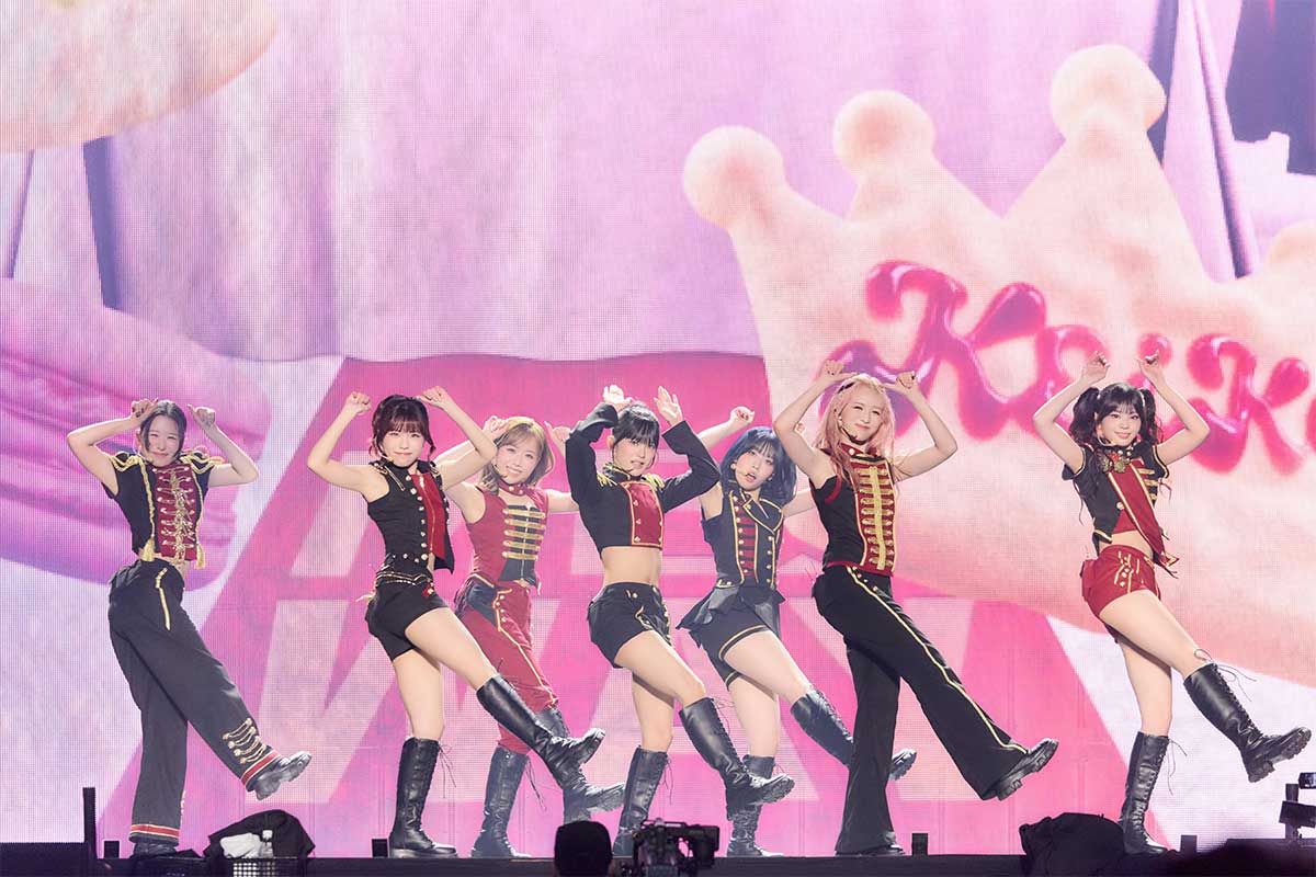 アンコールを含め全20曲を歌い上げた【写真：(C)LAPONE GIRLS】