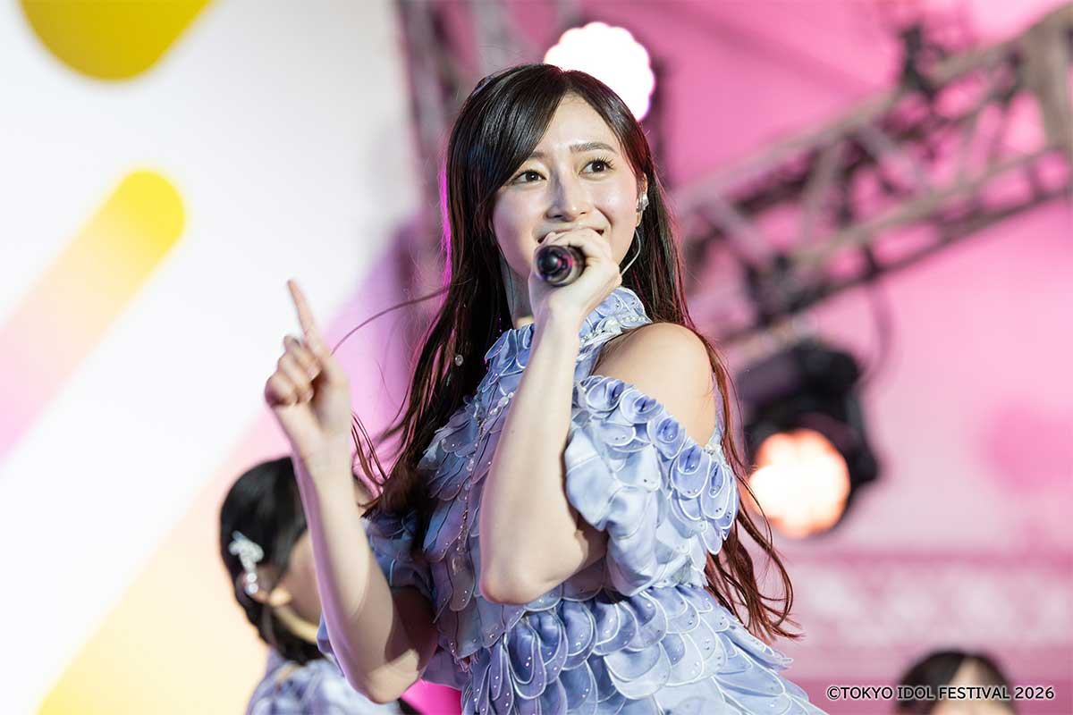 「すごく最高の3日間」と話した井上和【写真：(C)TOKYO IDOL FESTIVAL 2026】