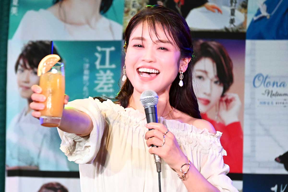 川野夏美、ファンに手作りカクテルをプレゼント「料理苦手ですが…」　お酒は1杯飲み干すのに3時間