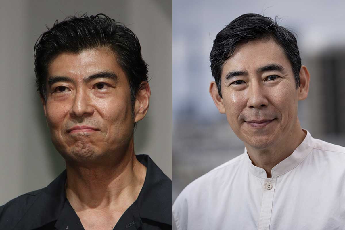 髙嶋政宏（左）と髙嶋政伸【写真：ENCOUNT編集部】