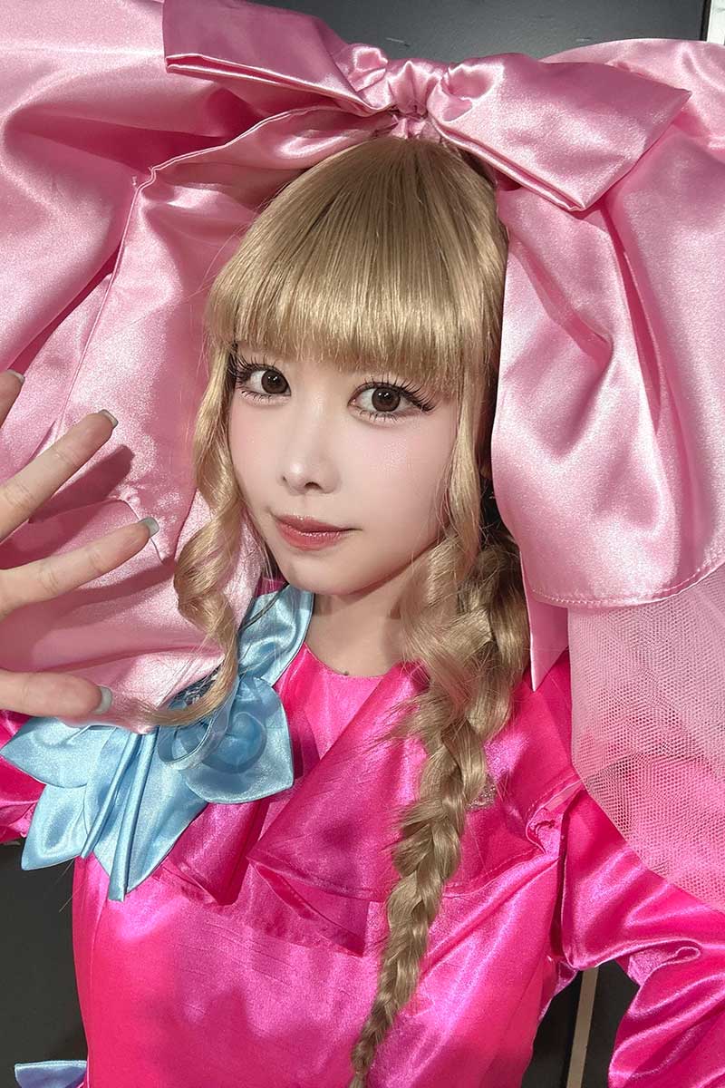 FRUITS ZIPPER・仲川瑠夏の実際の投稿【写真：X（＠luna_fz0703）より】