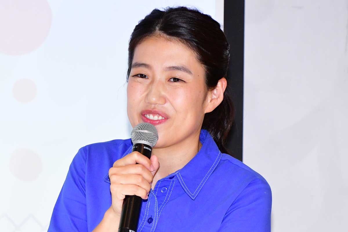 イベントに登壇した横澤夏子【写真:ENCOUNT編集部】