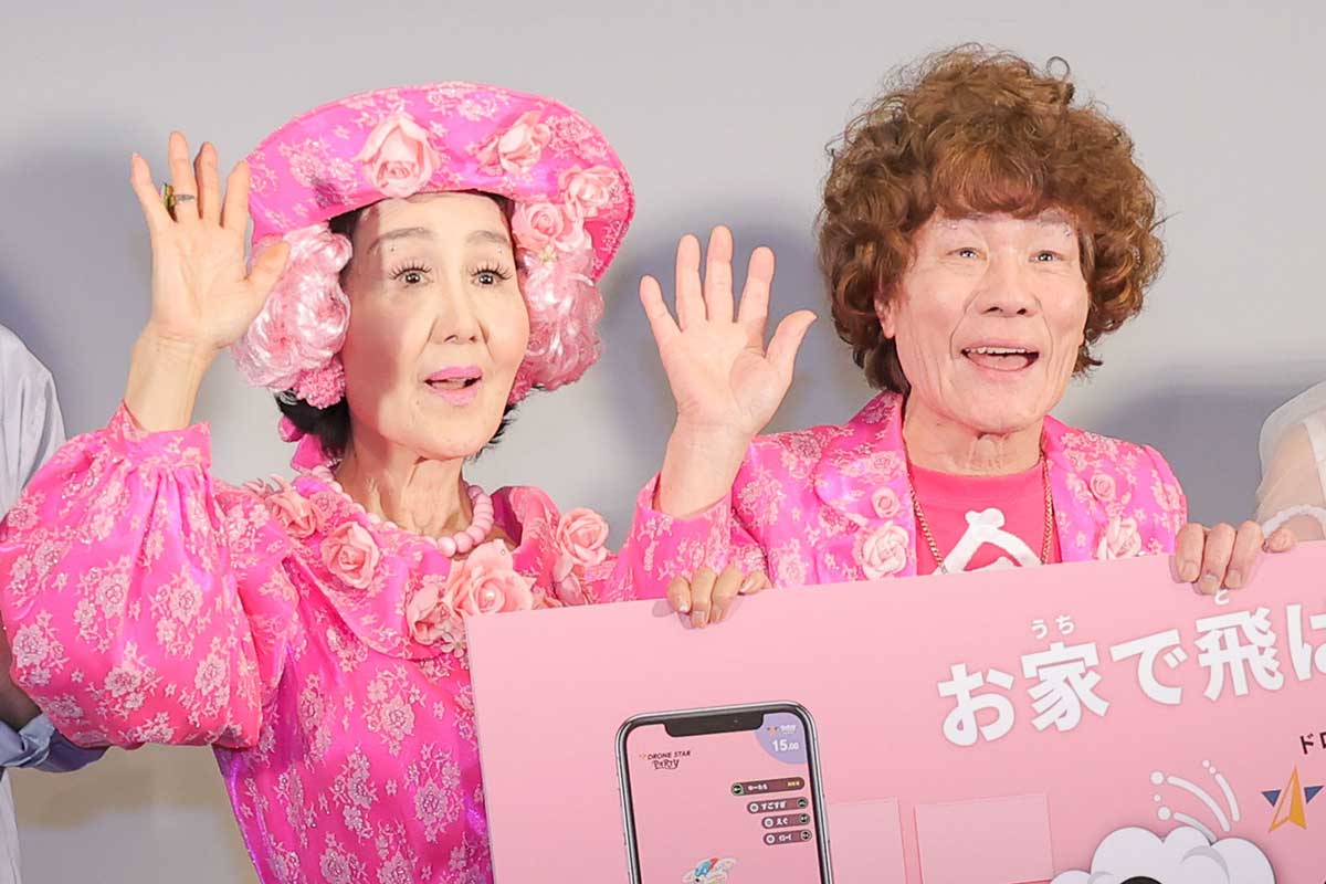 林家パー子(左)、林家ペー【写真:ENCOUNT編集部】