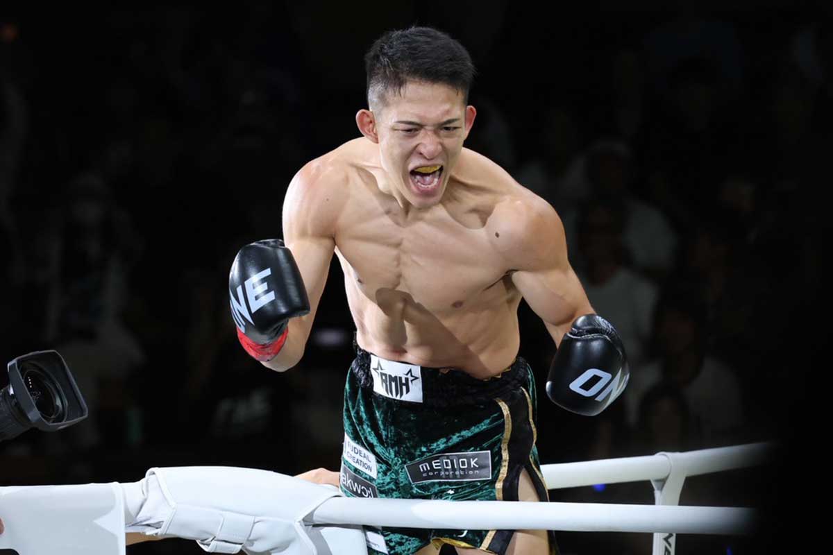 2分59秒でKO勝ちした野杁正明【写真:山口比佐夫】