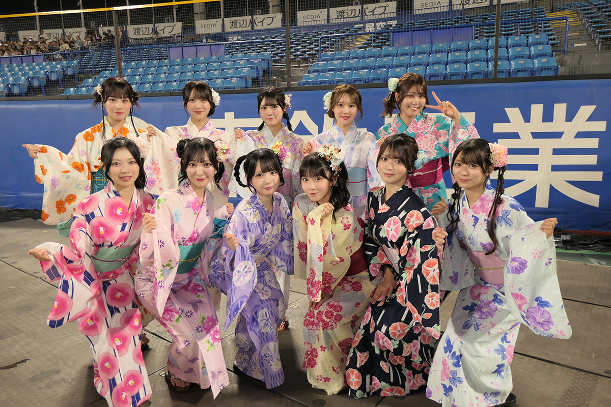 ≒JOY、初出演イベント“ハシゴ”　浴衣姿に変身のメンバー写真がSNS上で話題に