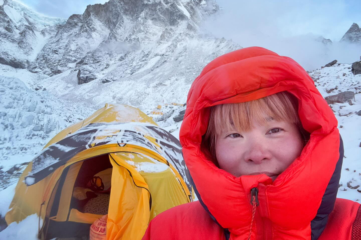 日本人女性初となる8000メートル峰14座登頂を果たした渡邊直子さん【写真：インスタグラム（@naokowatanabe8848）より】