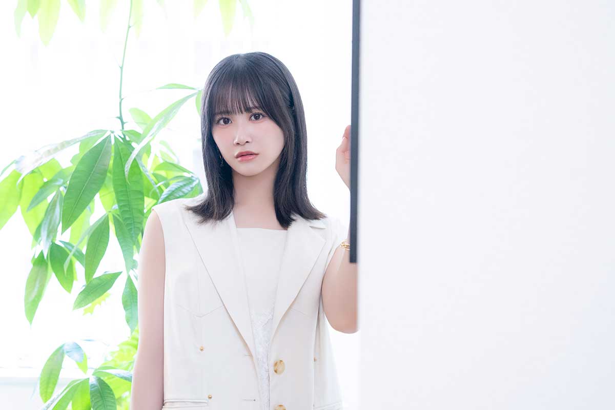 撮影を振り返った中村舞【写真：増田美咲】