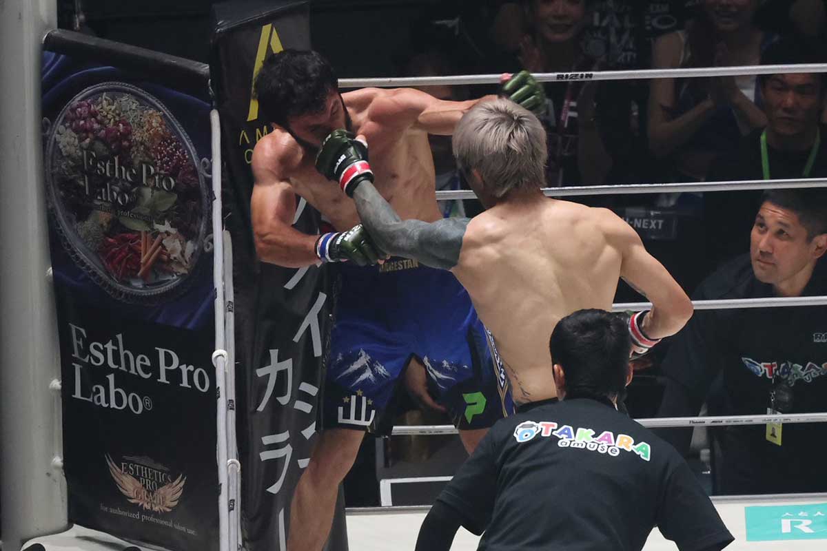 【RIZIN】伊藤裕樹、計量オーバー・ダゲスタン戦士に“制裁”　KO勝利で榊原CEOも満面の笑み「誠、首洗って待っとけ」大みそかタイトル戦要求