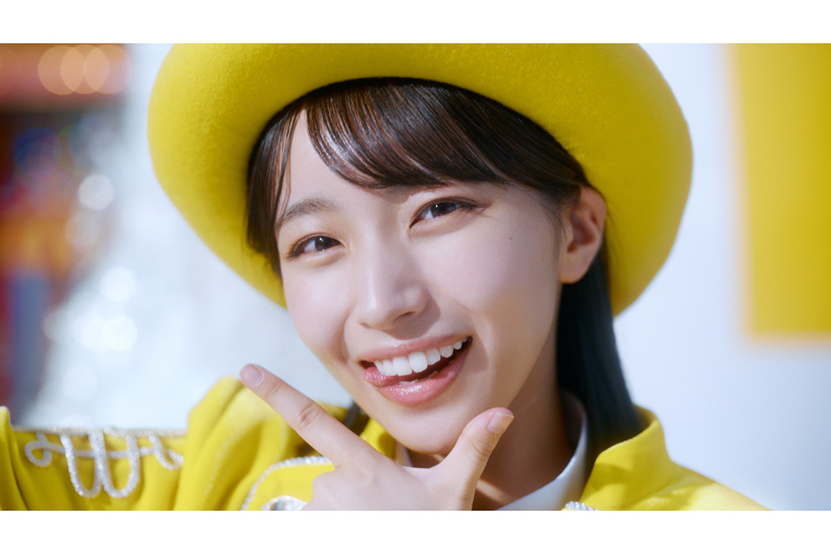 マクドナルドの新テレビCMに出演する日向坂46の大野愛実