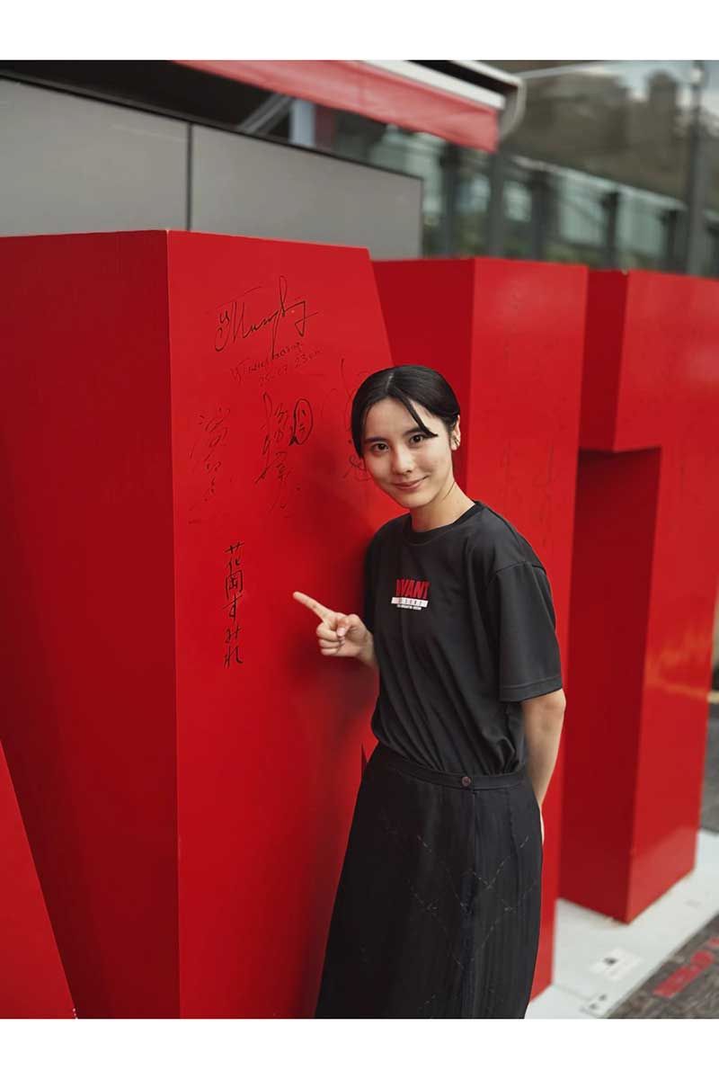 花岡すみれ【写真：X（＠TBS_VIVANT）より】