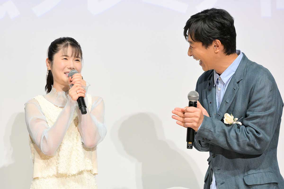 堺雅人、17年前の娘役・小野花梨と再会　成長にしみじみ「ご活躍は拝見」