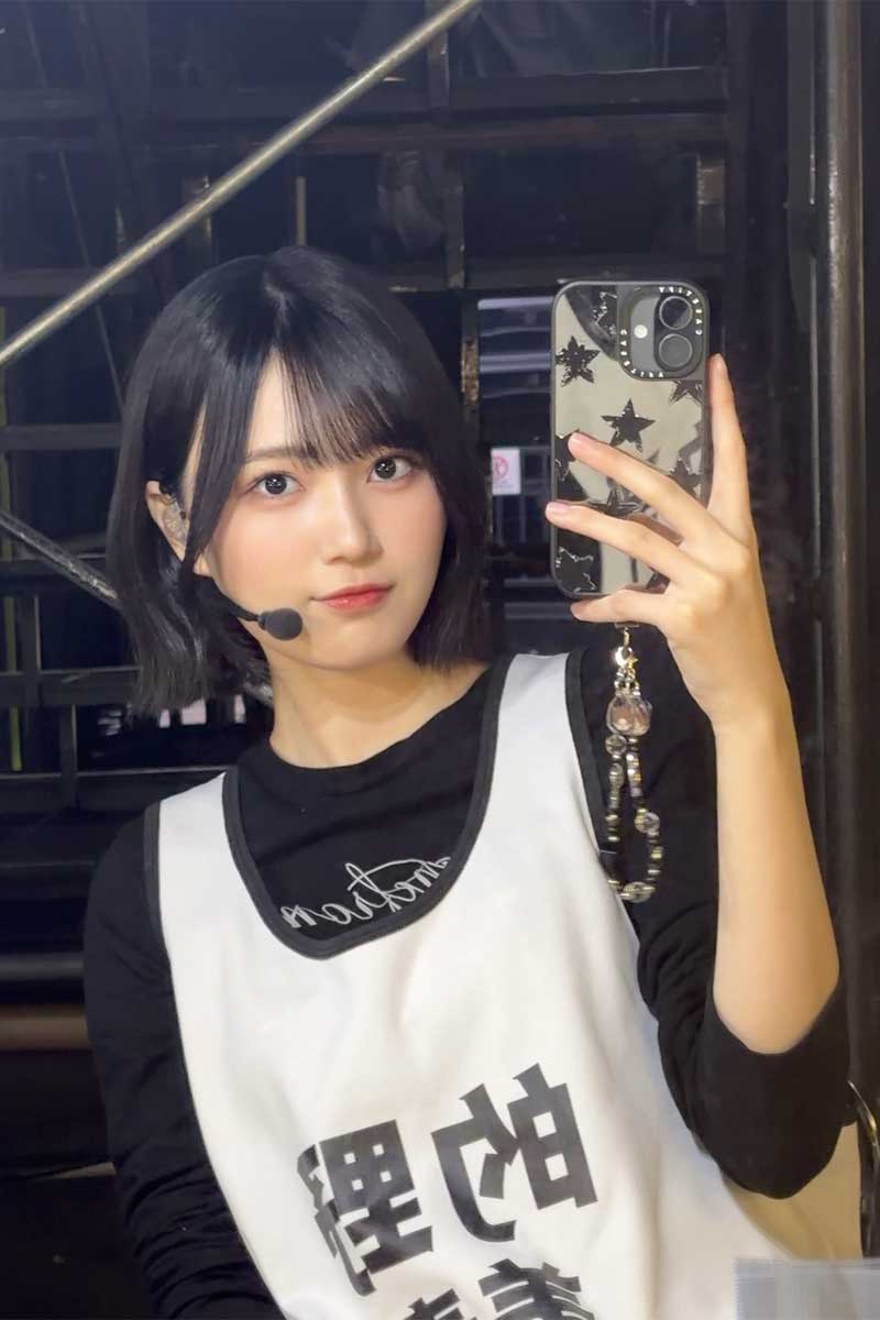 櫻坂46・的野美青の“一日目”【写真:X(@sakurazaka46)より】
