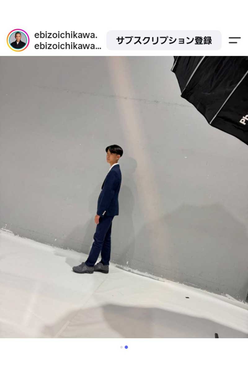 市川團十郎の実際の投稿【写真：インスタグラム（＠ebizoichikawa.ebizoichikawa）より】