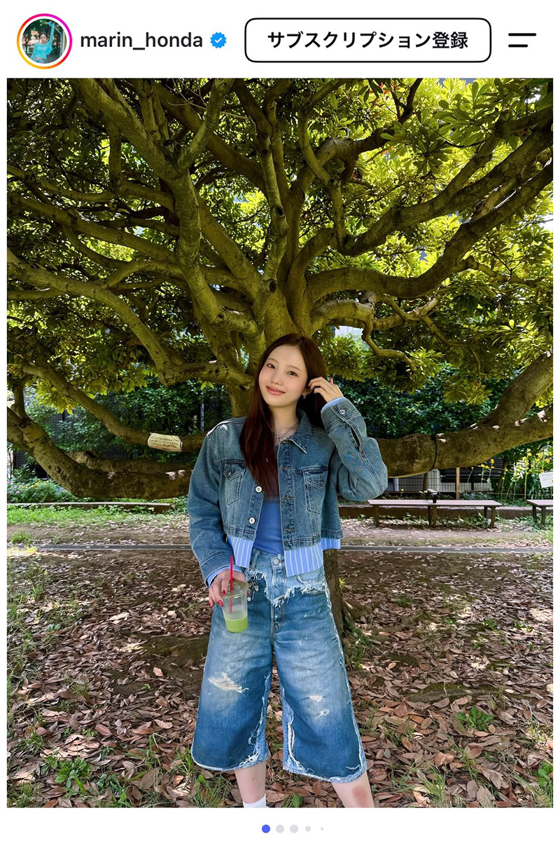 本田真凜【写真:インスタグラム(@marin_honda)より】