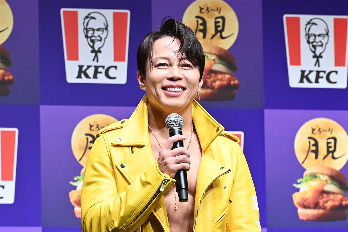 イベントに出席したT.M.Revolution・西川貴教【写真:ENCOUNT編集部】