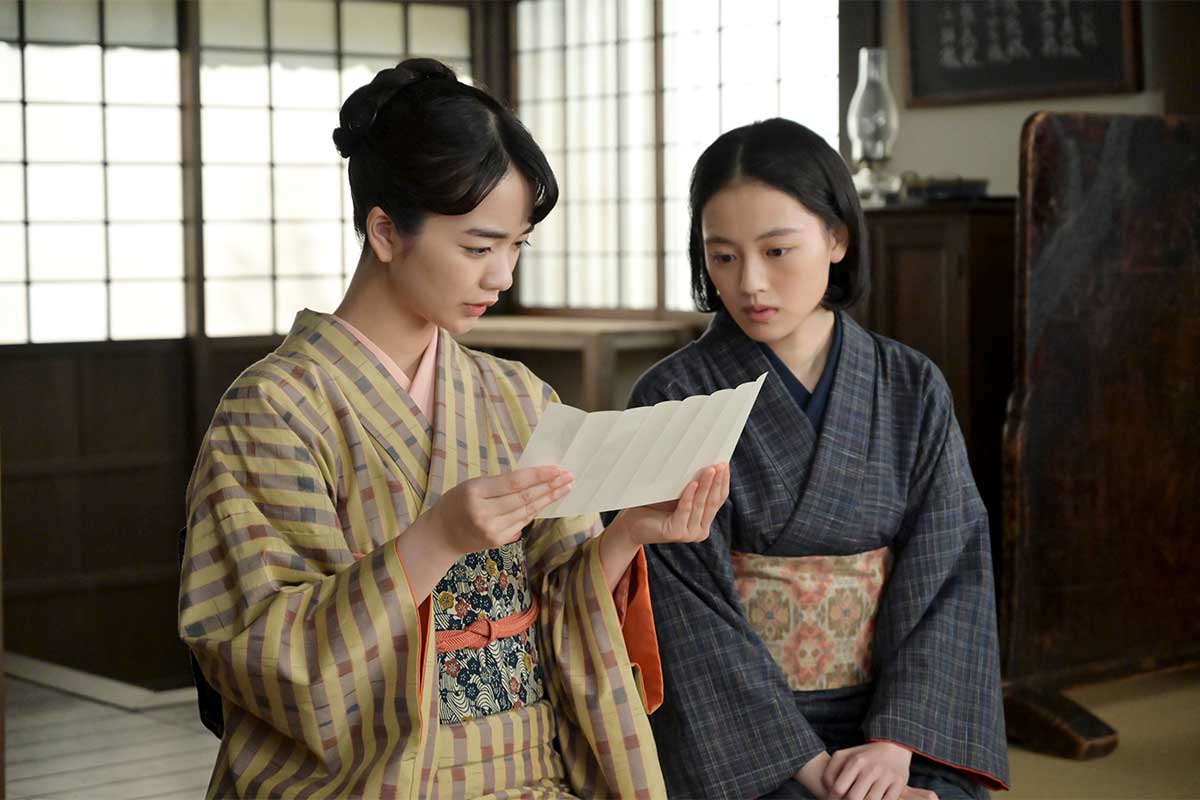【風、薫る】りんと直美が陸軍予備病院にいる多江の手紙読み激怒