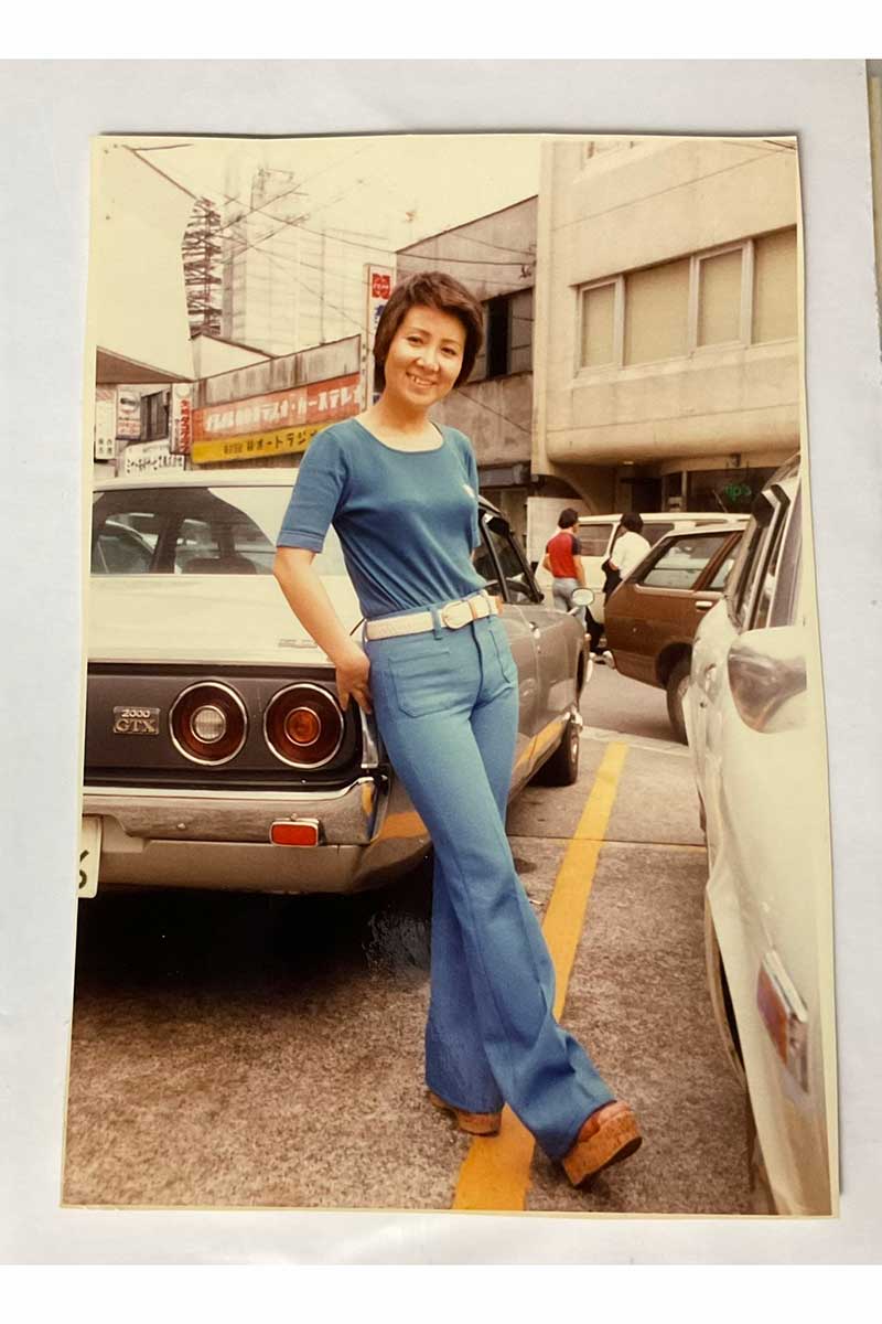 実家に保管されていた野沢雅子の若かりし頃の写真