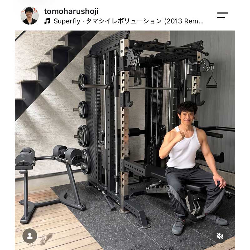 庄司智春の実際の投稿【写真：インスタグラム（＠tomoharushoji）より】