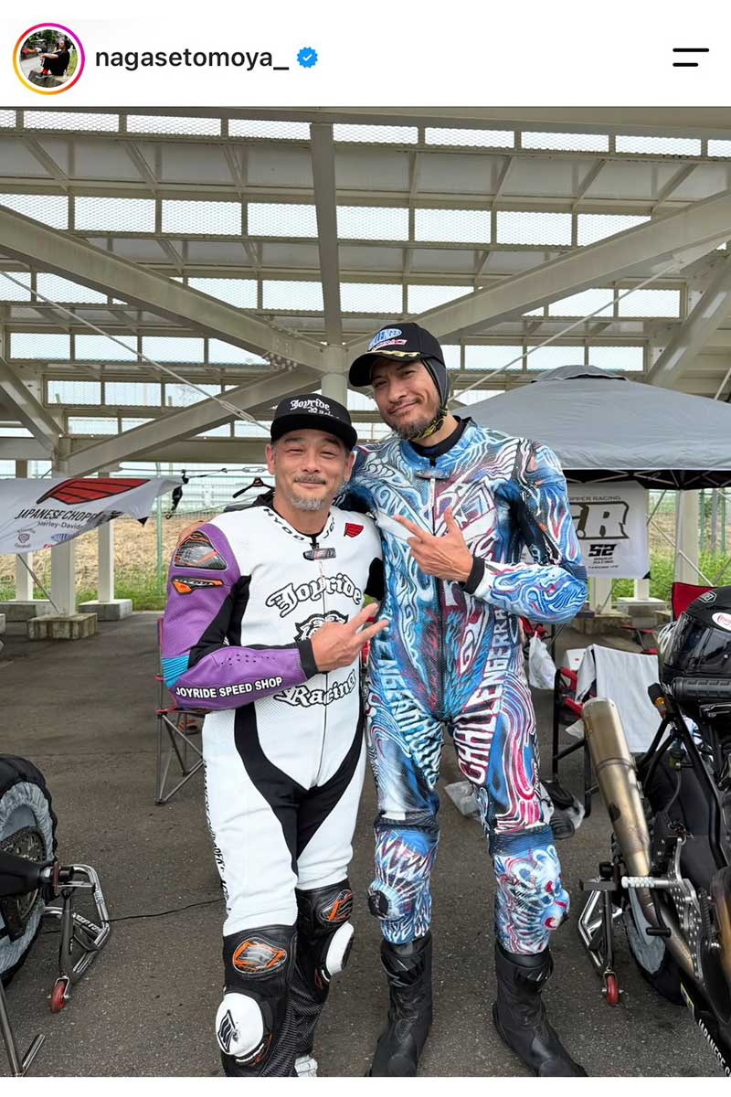 長瀬智也の実際の投稿【写真：インスタグラム（@nagasetomoya_）より】